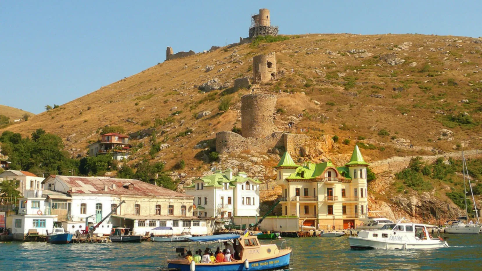 Генуэзские крепости Крыма - В Балаклаве