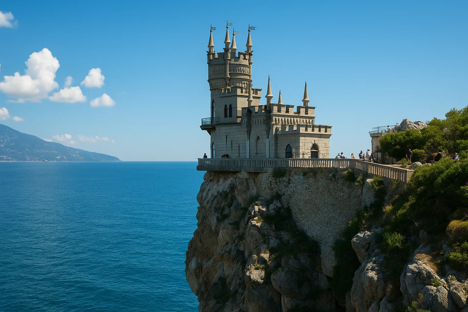 Ласточкино гнездо: «игрушечный» замок в Крыму