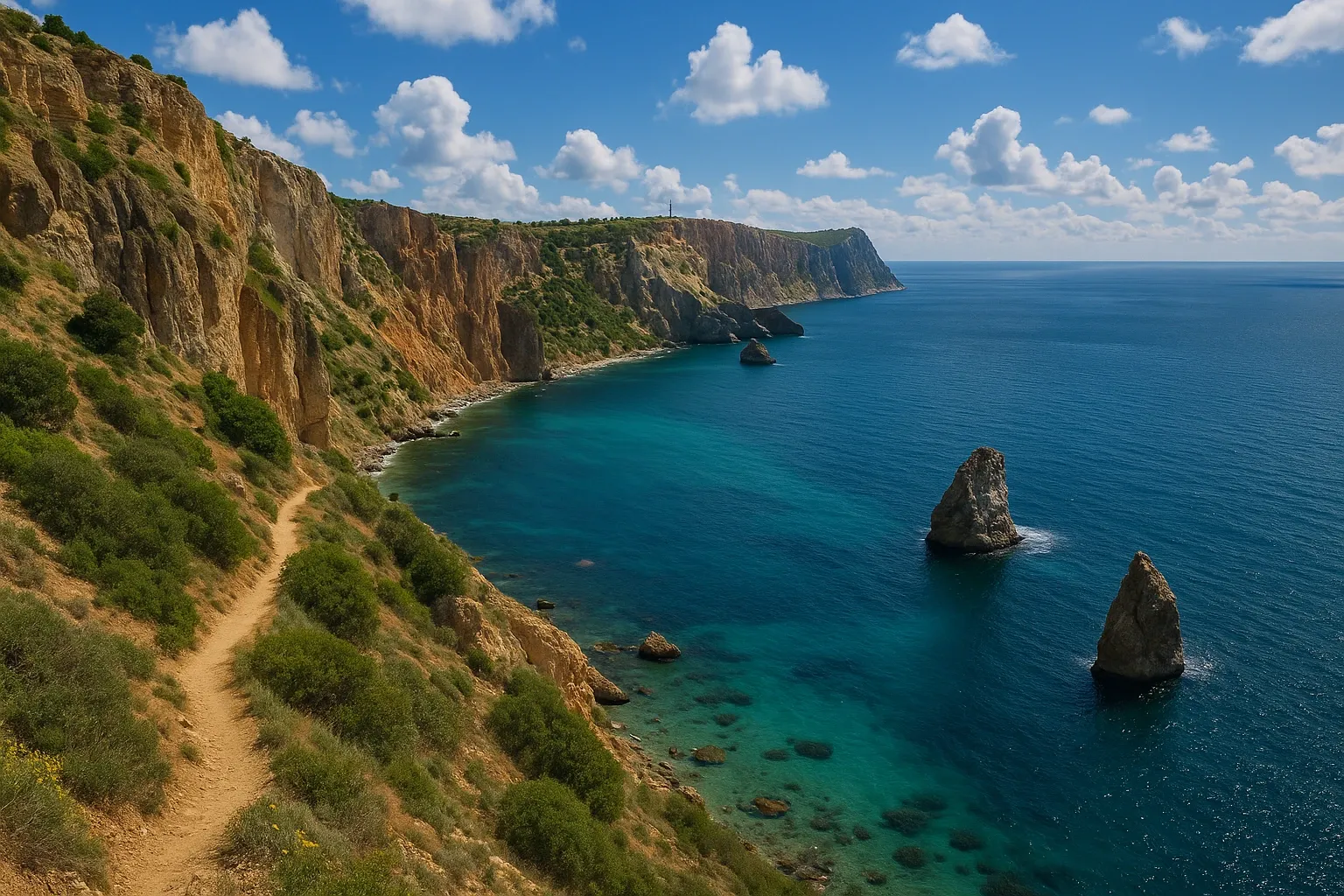 Мыс Фиолент в Крыму