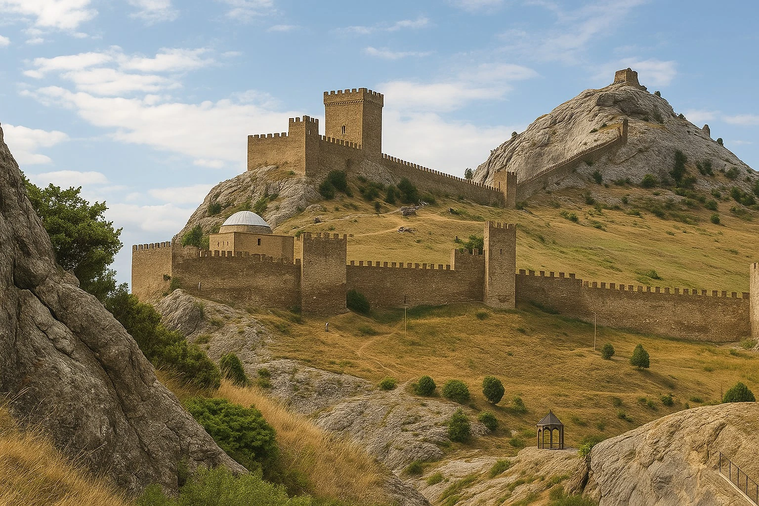 Генуэзская крепость в Судаке: путешествие в средневековый Крым