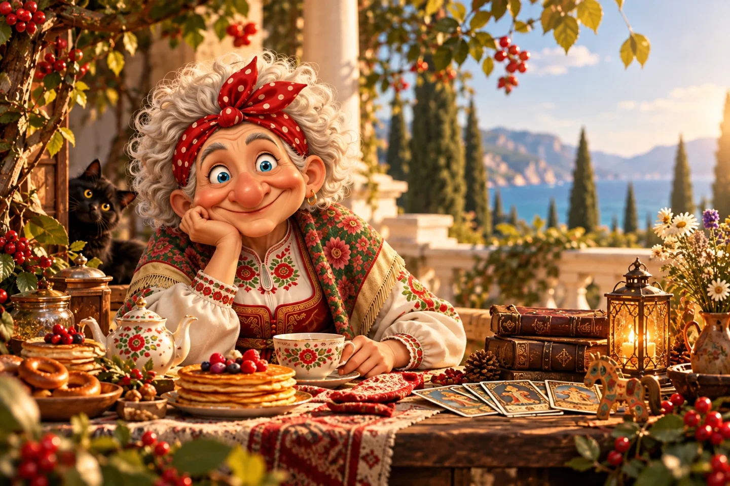 Время сказочных приключений с Бабой Ягой